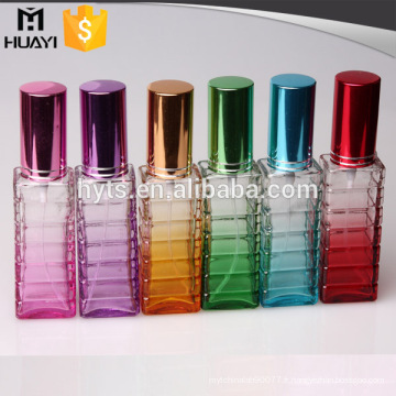 Bouteille de parfum en verre coloré chinois 30ml avec pulvérisateur